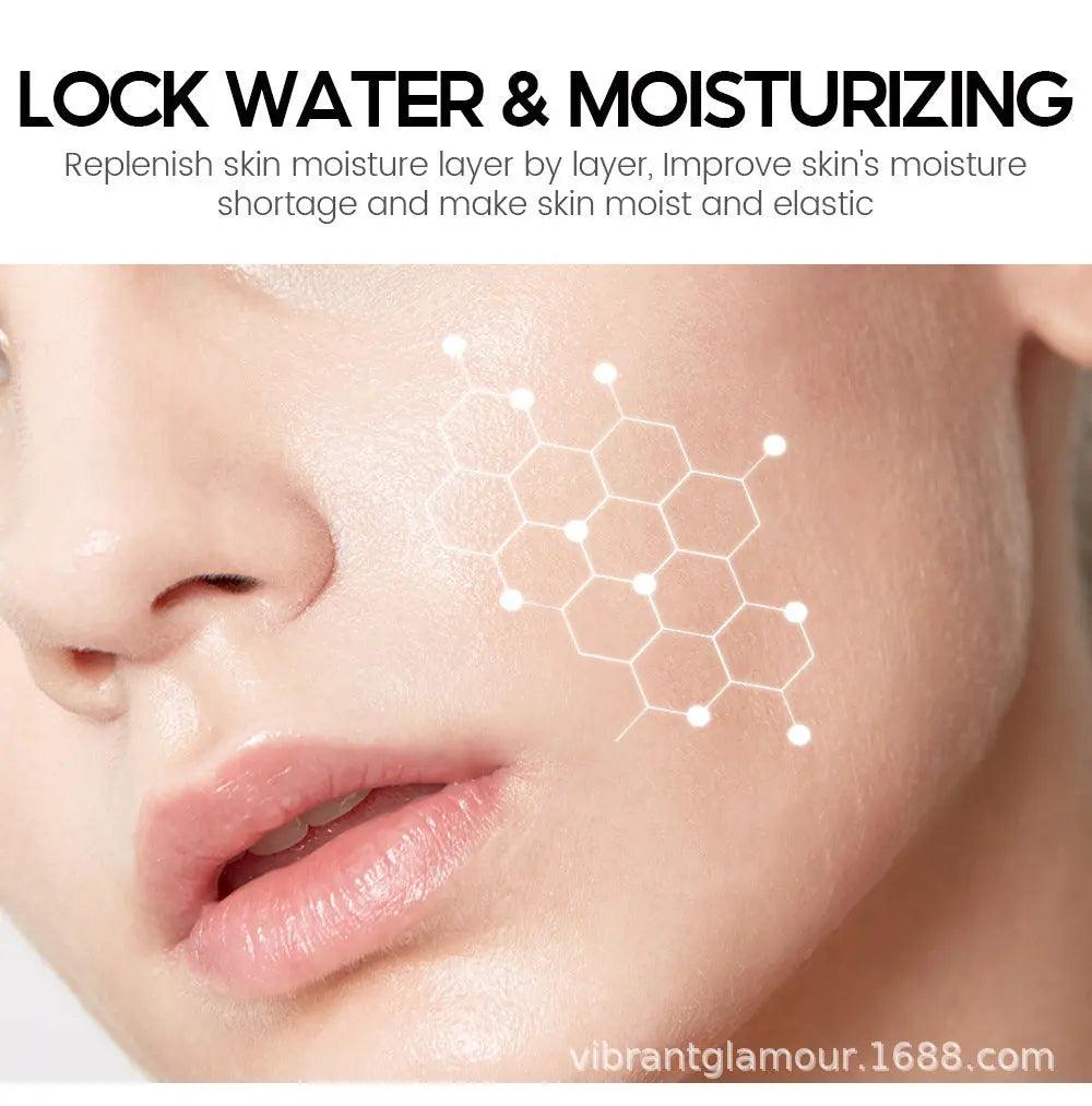 Hyaluronic Acid Face Serum Anti-Aging Shrink Pore Whitening Moisturizing Face Cream Dry Skin Care - Versatileandeasy