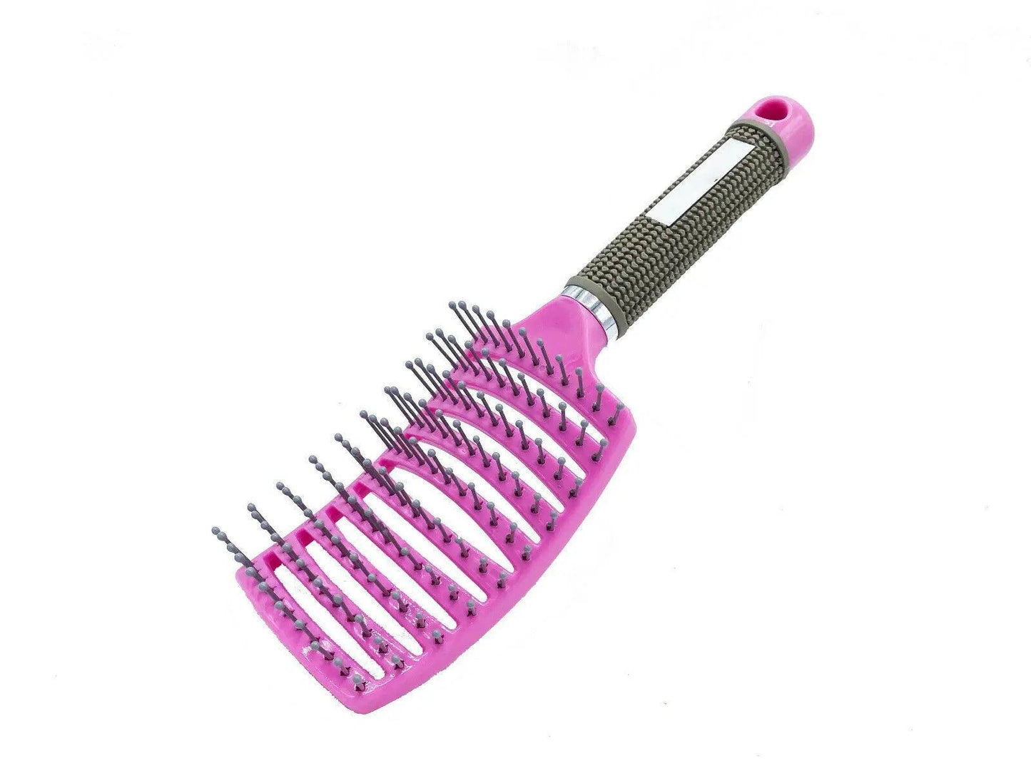 Hair Scalp Massage Brush Anti Static Curved Vented Styling Detangling Brushes Hair Scalp Massage Comb Hairbrush Bristle Nylon Women Wet Curly Detangle Hair Brush For Salon Hairdressing Styling Tools Doba