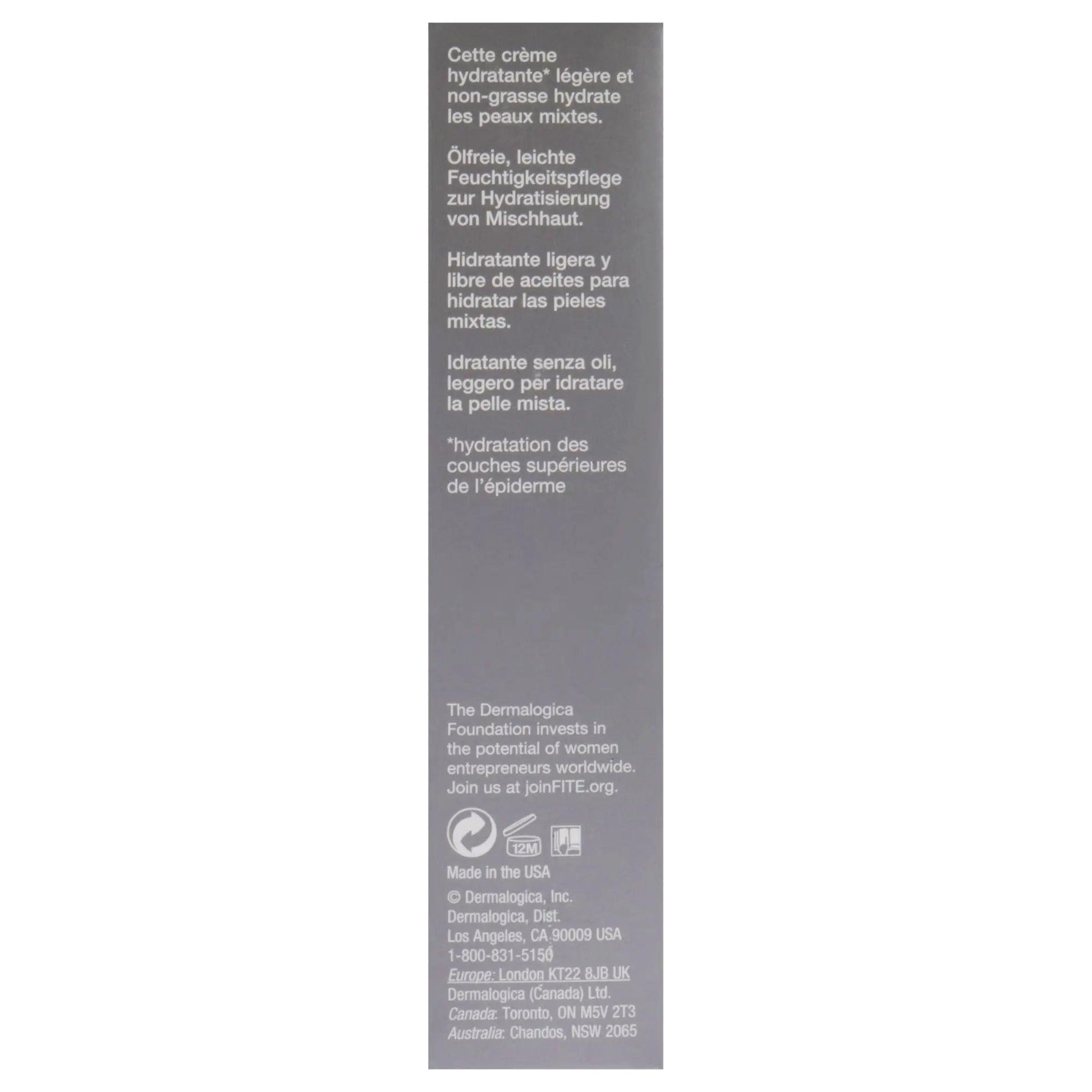 Active Moist by Dermalogica for Unisex - 1.7 oz Moisturizer Doba