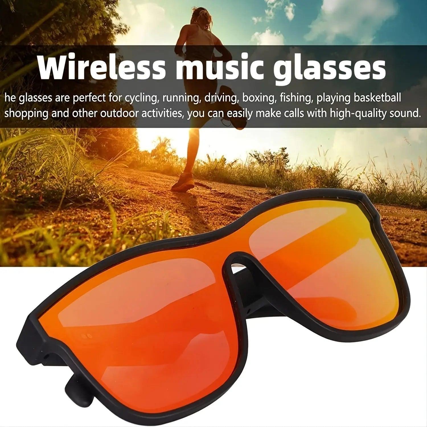 Smart Glasses; Wireless Sunglasses Audio Sunglasses For Men Women With Open Ear Music&Hands-Free Calling; Polarized Lenses; IPX4 Waterproof; Touch Voice Assistant Doba