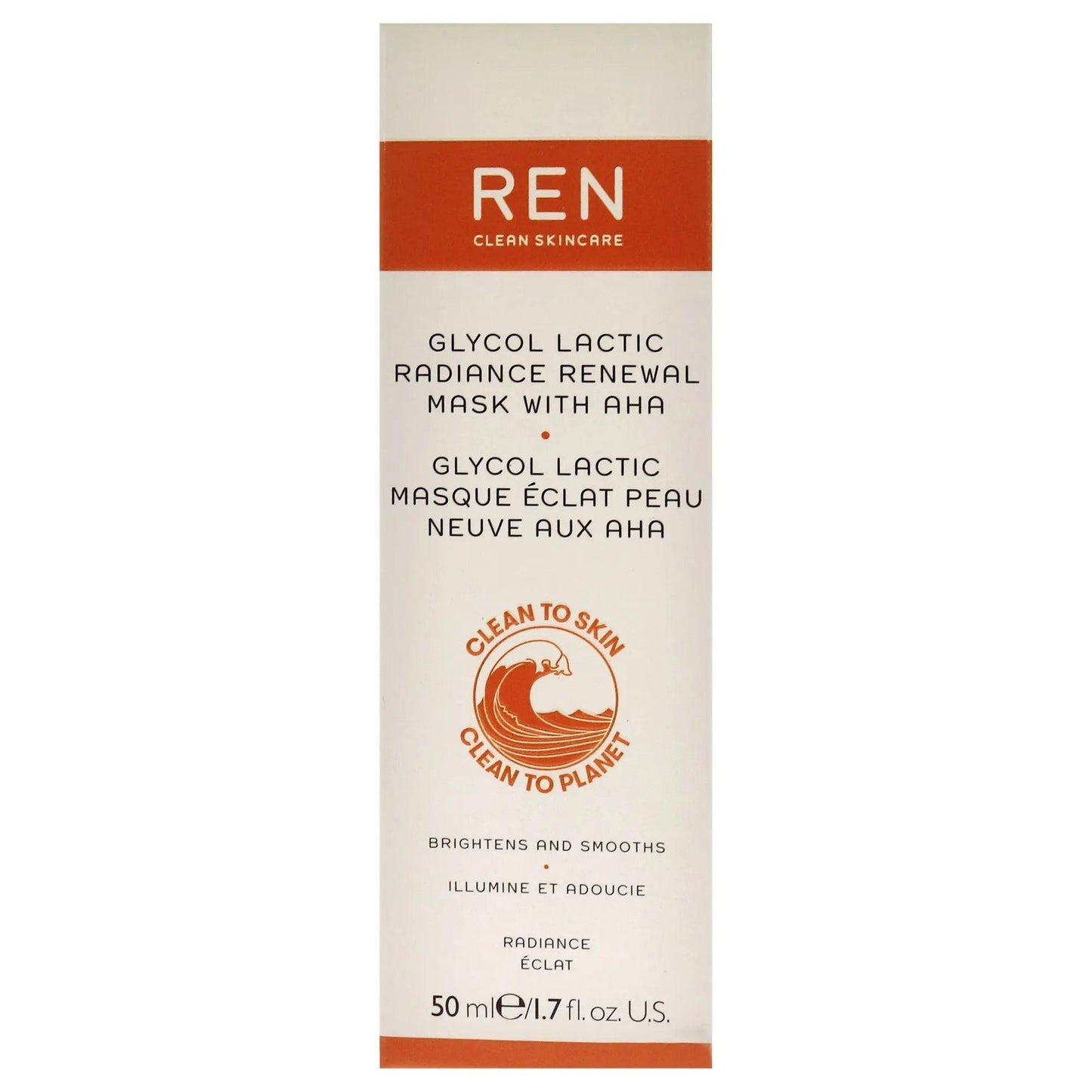 Glycol Lactic Radiance Renewal Mask by REN for Unisex - 1.7 oz Mask Doba