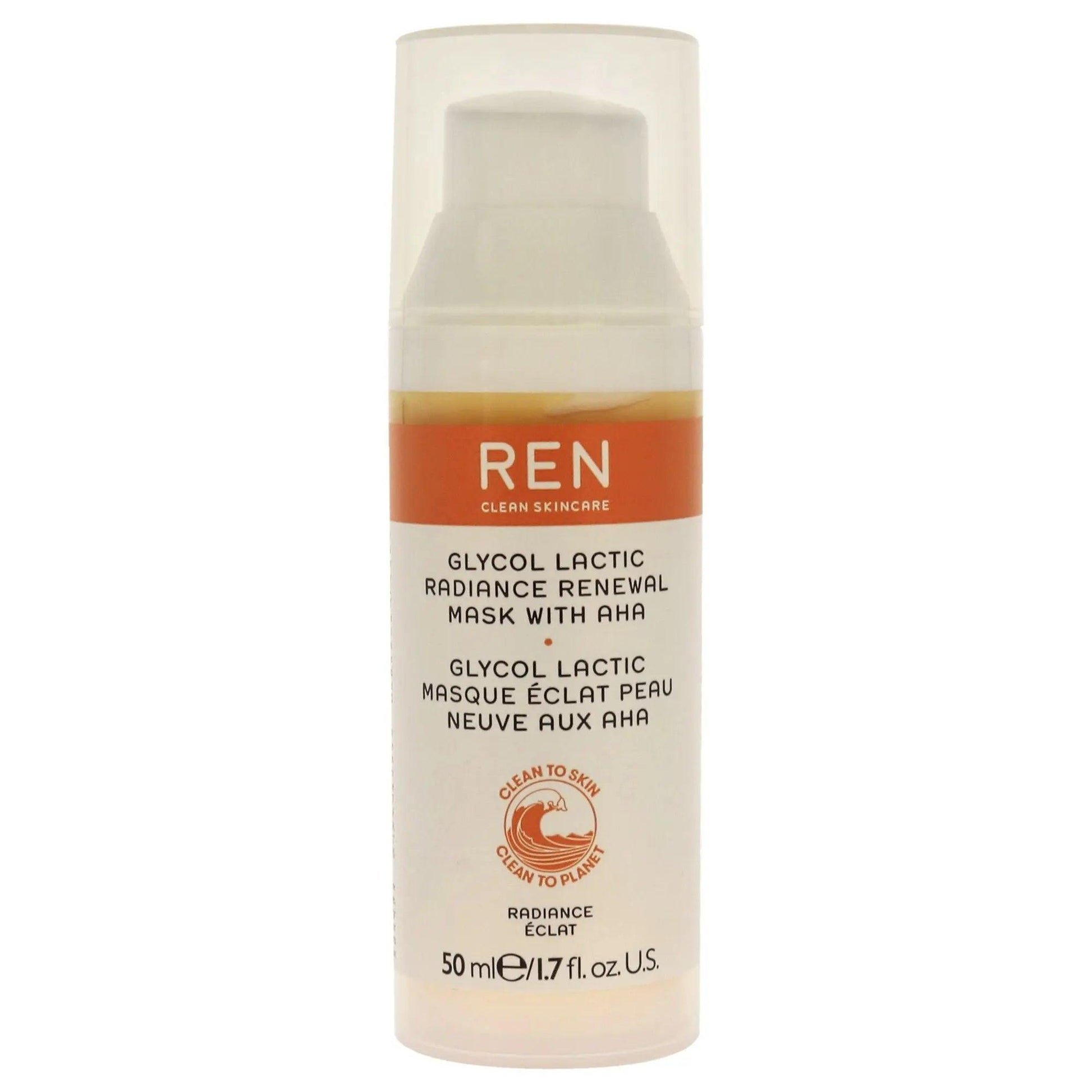 Glycol Lactic Radiance Renewal Mask by REN for Unisex - 1.7 oz Mask Doba